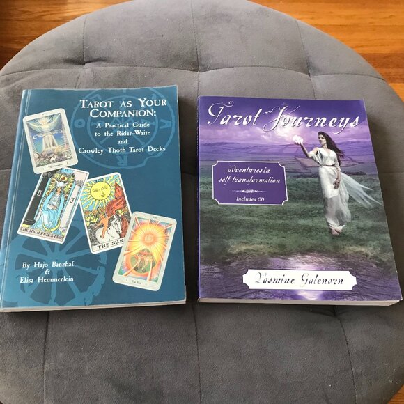 Set of 2 Tarot Books & 1 Meditation CD - Picture 1 of 6